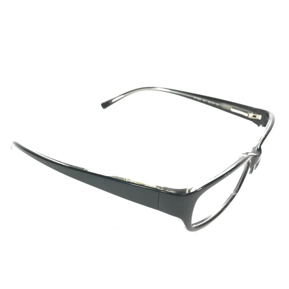 Chaps Eyeglasses Frames CP3002 541 Black Clear Rectangular Full Rim 52-16-135